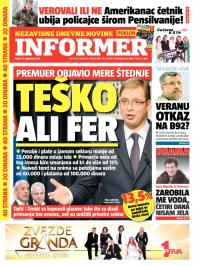 Informer - broj 725, 19. sep 2014.