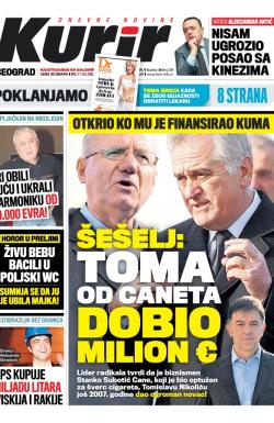 Kurir - broj 318, 21. dec 2014.