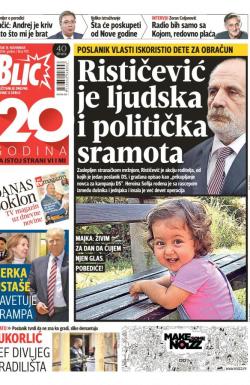 Blic - broj 7101, 18. nov 2016.