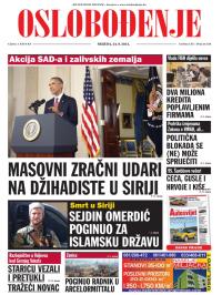 Oslobođenje - broj 24.358, 24. sep 2014.