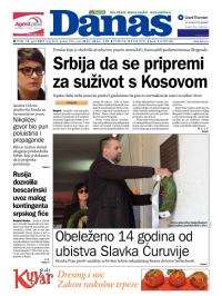 Danas - broj 5674, 12. apr 2013.