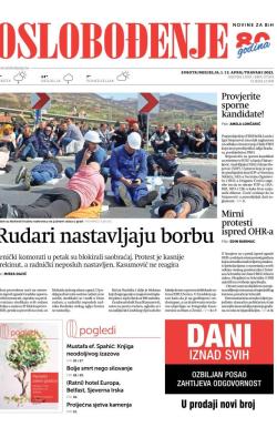 Oslobođenje - broj 27263, 1. apr 2023.