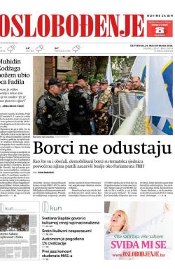 Oslobođenje - broj 25679, 24. maj 2018.