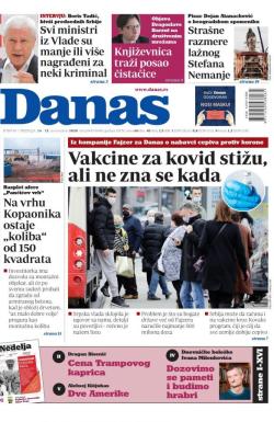 Danas - broj 8447-8448, 14. nov 2020.