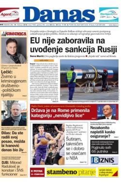 Danas - broj 7448, 19. feb 2018.