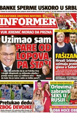 Informer - broj 1855, 31. maj 2018.