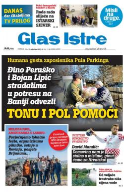 Glas Istre - broj 14, 15. jan 2021.