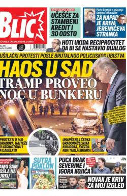 Blic - broj 8355, 2. jun 2020.