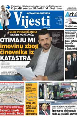 Vijesti - broj 6121, 11. apr 2015.