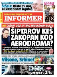 Informer - broj 879, 24. mar 2015.