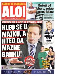Alo - broj 3430, 12. sep 2017.