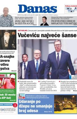 Danas - broj 9285, 24. apr 2023.