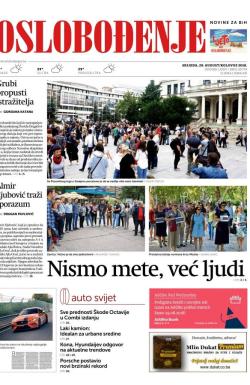 Oslobođenje - broj 25774, 29. avg 2018.