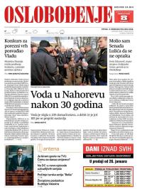 Oslobođenje - broj 25577, 9. feb 2018.