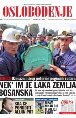 Oslobođenje - broj 24.343, 9. sep 2014.