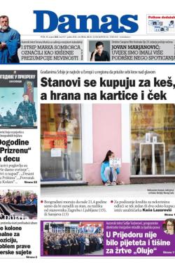 Danas - broj 9377, 11. avg 2023.