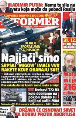 Informer - broj 1419, 23. dec 2016.