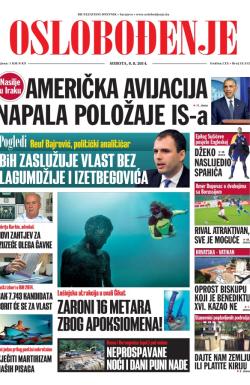 Oslobođenje - broj 24.312, 9. avg 2014.