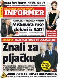 Informer - broj 173, 27. nov 2012.