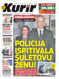 Kurir - broj 3353, 25. jan 2013.