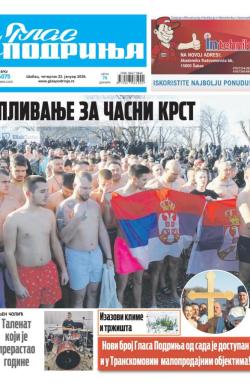 Glas Podrinja - broj 4075, 22. jan 2026.