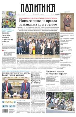 Politika - broj 40071, 27. jun 2025.