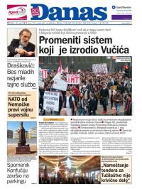 Danas - broj 7135, 12. apr 2017.