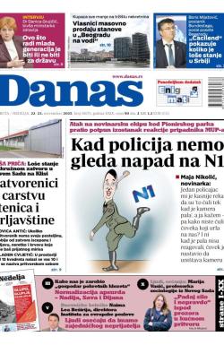 Danas - broj 10075, 22. nov 2025.