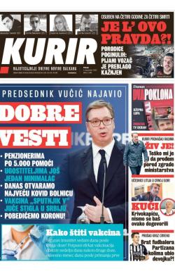Kurir - broj 2445, 4. dec 2020.