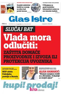 Glas Istre - broj 257, 17. sep 2020.