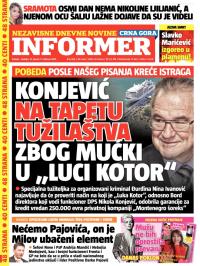 Informer CG - broj 836, 31. jan 2015.