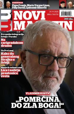 Novi magazin - broj 730-731, 24. apr 2025.