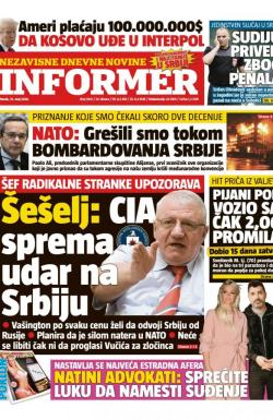 Informer - broj 1841, 15. maj 2018.