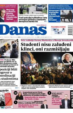 Danas - broj 10137, 7. feb 2026.