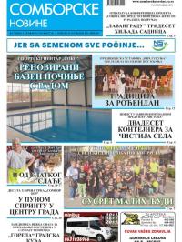 Somborske novine - broj 3410, 1. nov 2019.