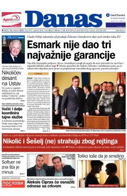 Danas - broj 6351, 18. feb 2015.