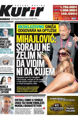 Kurir - broj 3535, 30. jul 2013.