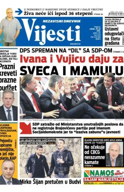 Vijesti - broj 6228, 29. jul 2015.