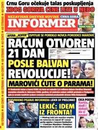 Informer CG - broj 869, 12. mar 2015.