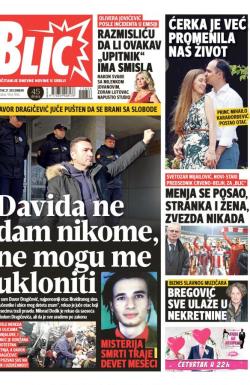 Blic - broj 7856, 27. dec 2018.