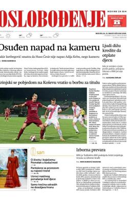 Oslobođenje - broj 25984, 31. mar 2019.