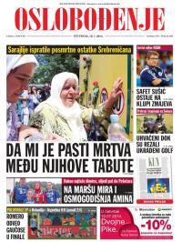Oslobođenje - broj 24.282, 10. jul 2014.