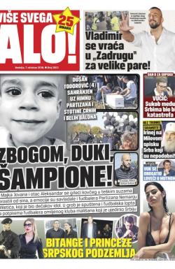 Alo - broj 3813, 7. okt 2018.