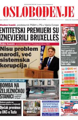 Oslobođenje - broj 24.090, 30. dec 2013.