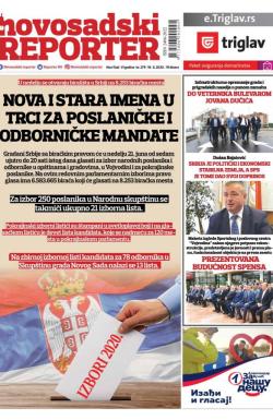 Novosadski reporter - broj 279, 18. jun 2020.