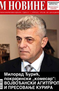 M Novine, Sr. Mitrovica - broj 538, 11. apr 2012.