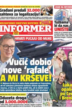 Informer - broj 4156, 10. dec 2025.