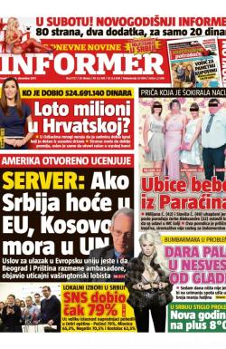 Informer - broj 1727, 25. dec 2017.
