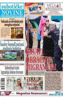 Nove Subotičke novine - broj 276, 8. jul 2022.