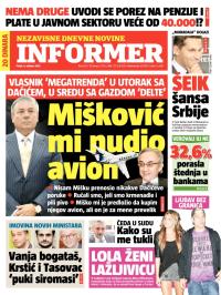Informer - broj 433, 4. okt 2013.
